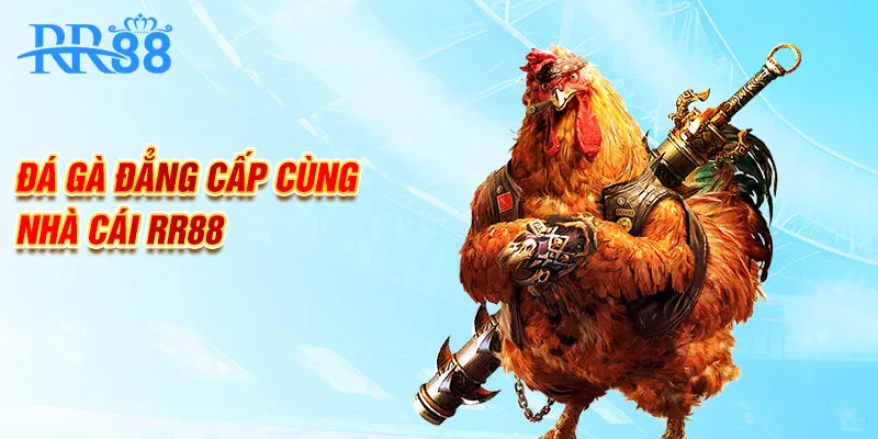 Đá gà đẳng cấp cùng nhà cái RR88